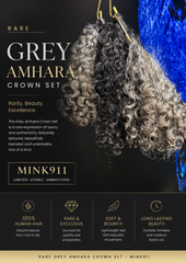 Silver Sage + Steel Grey Amhara Bundle Crown Set-Mink911