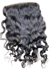 Dravidian Deep Wavy/Curly Lace Closure