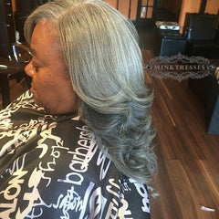 Silver Foxx Grey Lace Closure