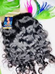 Dravidian Deep Wavy/Curly Lace Closure