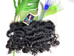 Dravidian Deep Wavy/Curly Lace Frontal