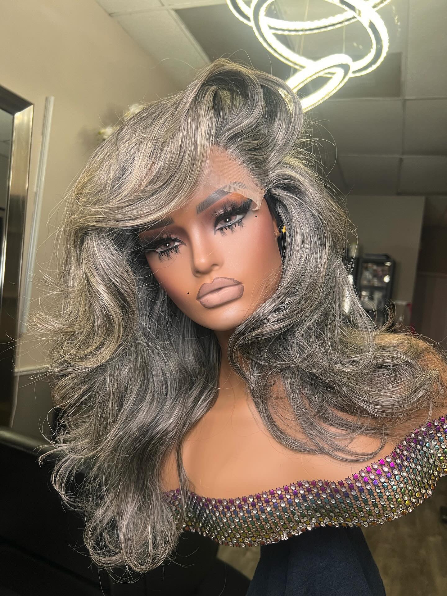 Silver Foxx Grey Lace Closure