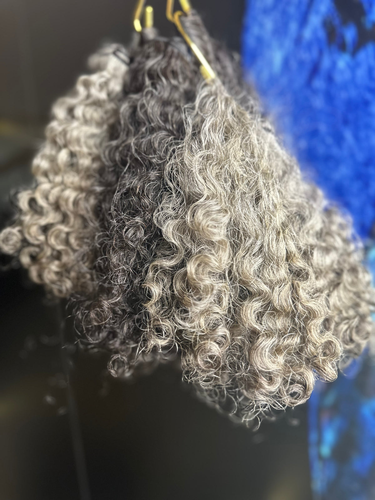 Silver Sage +  Steel Grey Amhara 3 Bundle Crown Set-Mink911