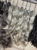 Raw Virgin Indian Grey Hair