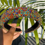 Rainbow Jeweled Headband