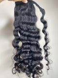 Signature Deep Wavy/Curly Insta Pony